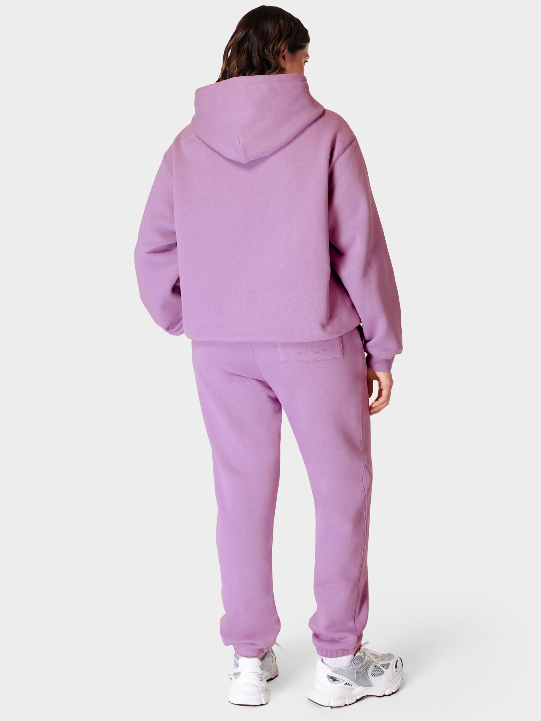 Sweaty Betty Elevated Hoodie, Lily Purple at John Lewis & Partners