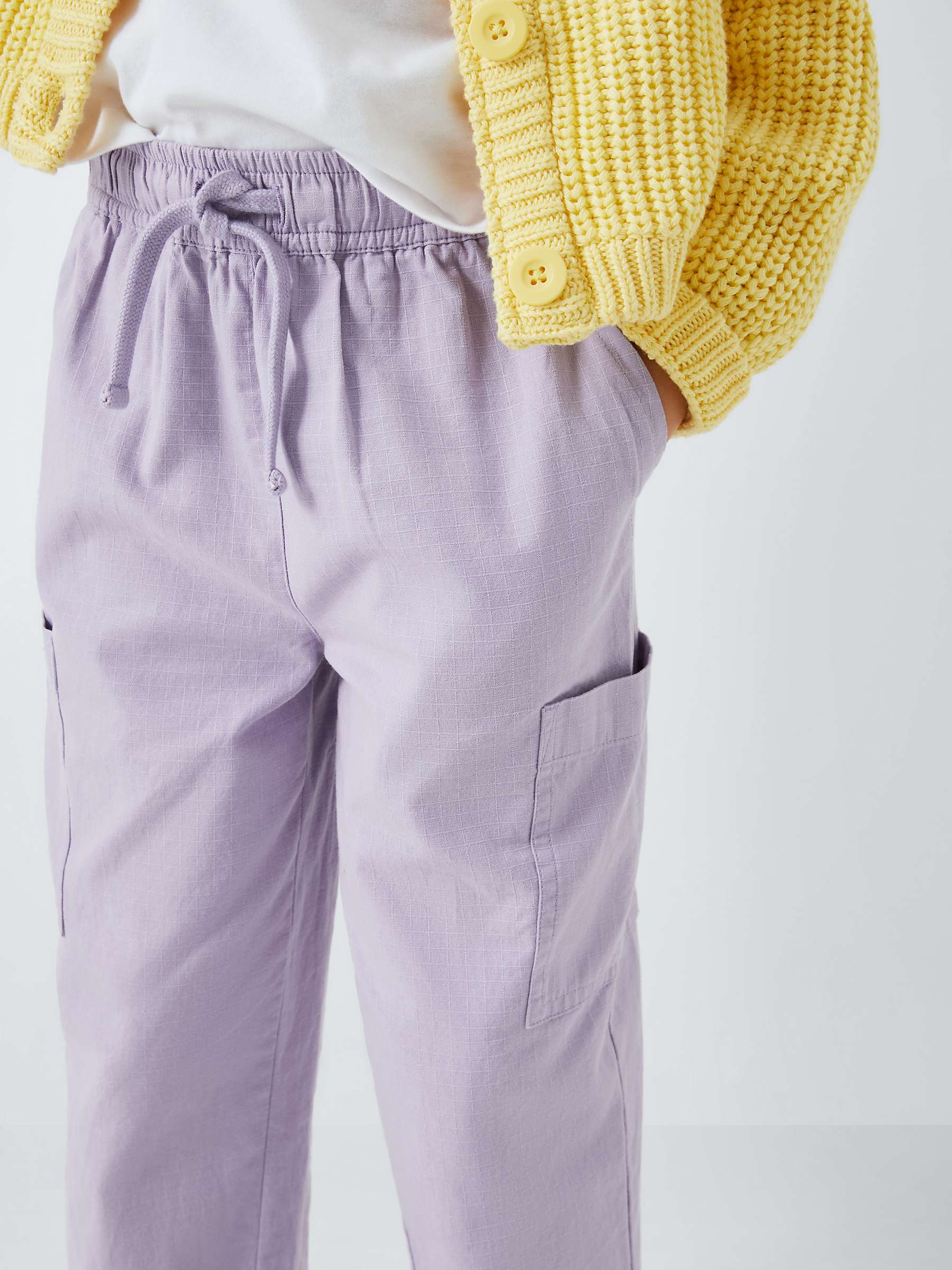 Buy John Lewis ANYDAY Kids' Ripstop Cotton Trousers Online at johnlewis.com