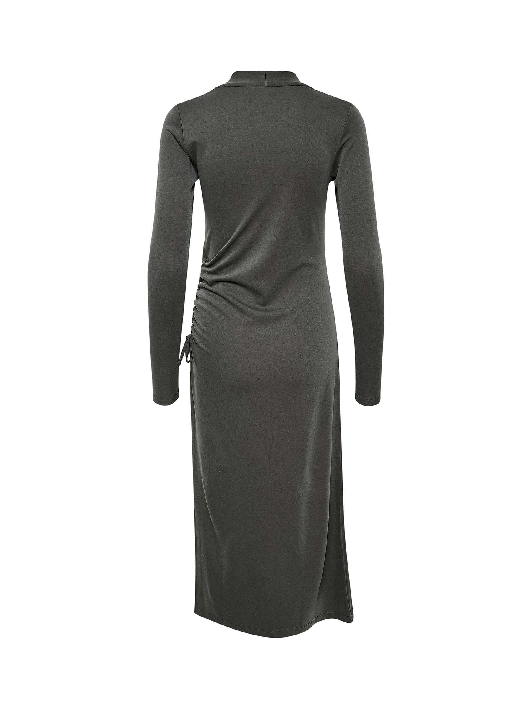 Buy InWear Graysen Wrap Midi Dress, Dark Beetle Online at johnlewis.com