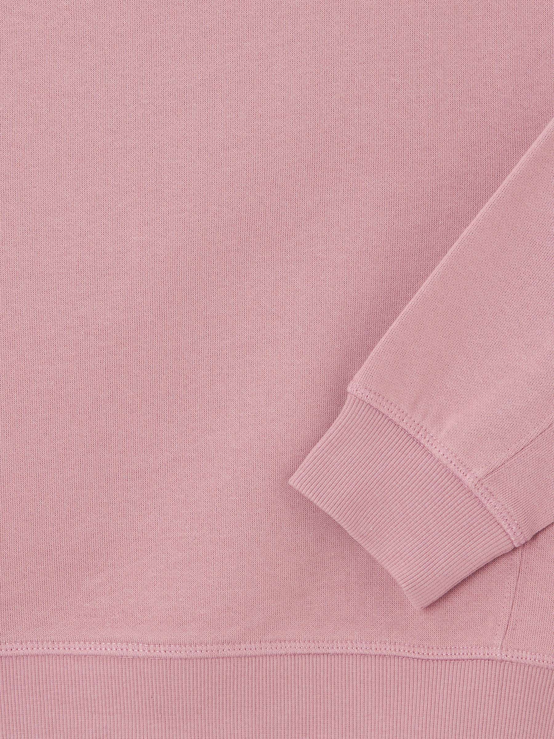 Buy John Lewis Kids' Plain Pullover Sweatshirt, Pink Online at johnlewis.com