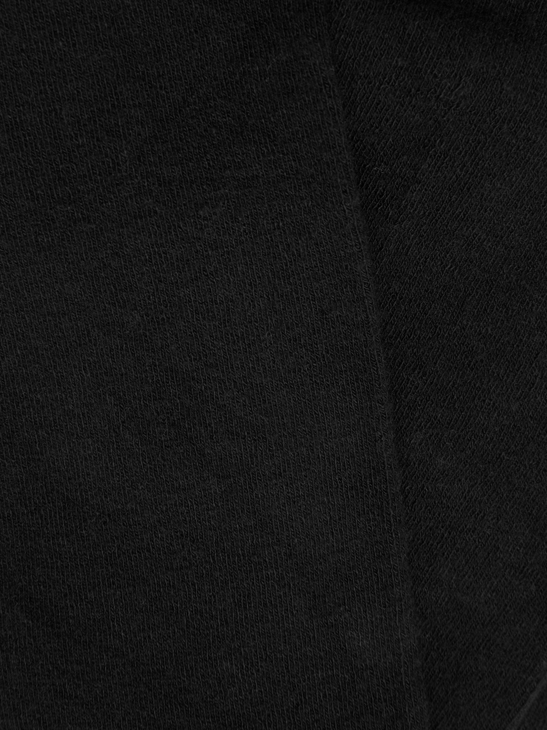 John Lewis 270 Denier Opaque Wool Blend Tights, Black at John Lewis ...