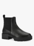 Carvela Limit Leather Chelsea Boots, Black