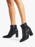 Carvela Kianni Embellished Ankle Boots, Black