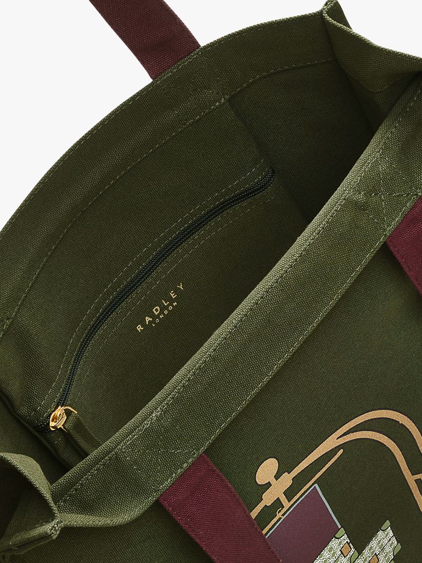 Buy Radley London Green Luggage Trolley Medium Open-Top Tote Bag from the  Next UK online shop