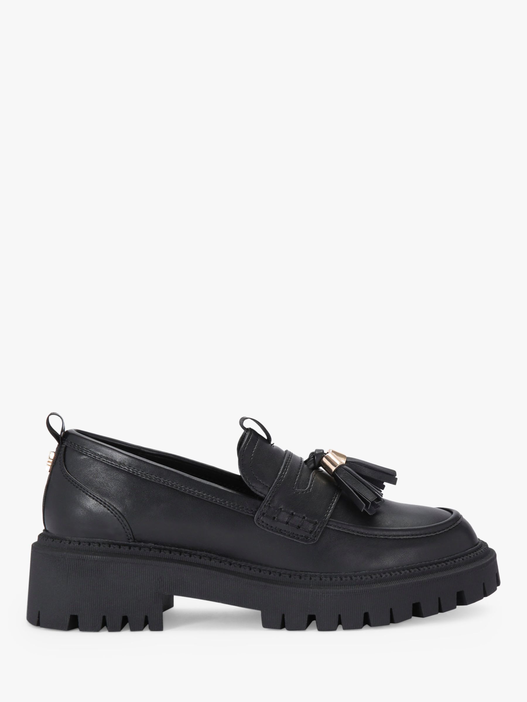 KG Kurt Geiger Maggie Slip On Loafers, Black, 3