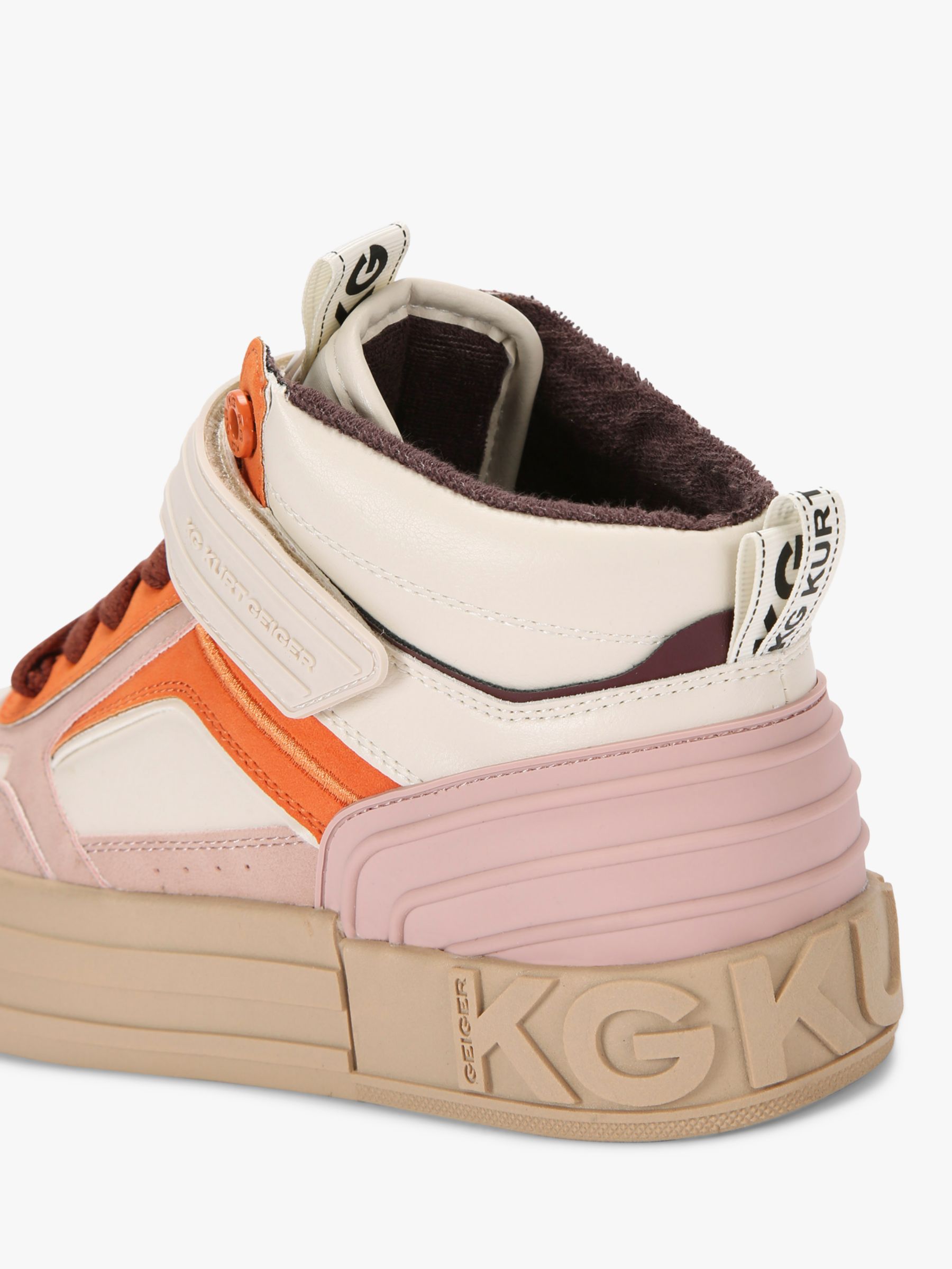 Kurt geiger high hot sale top trainers