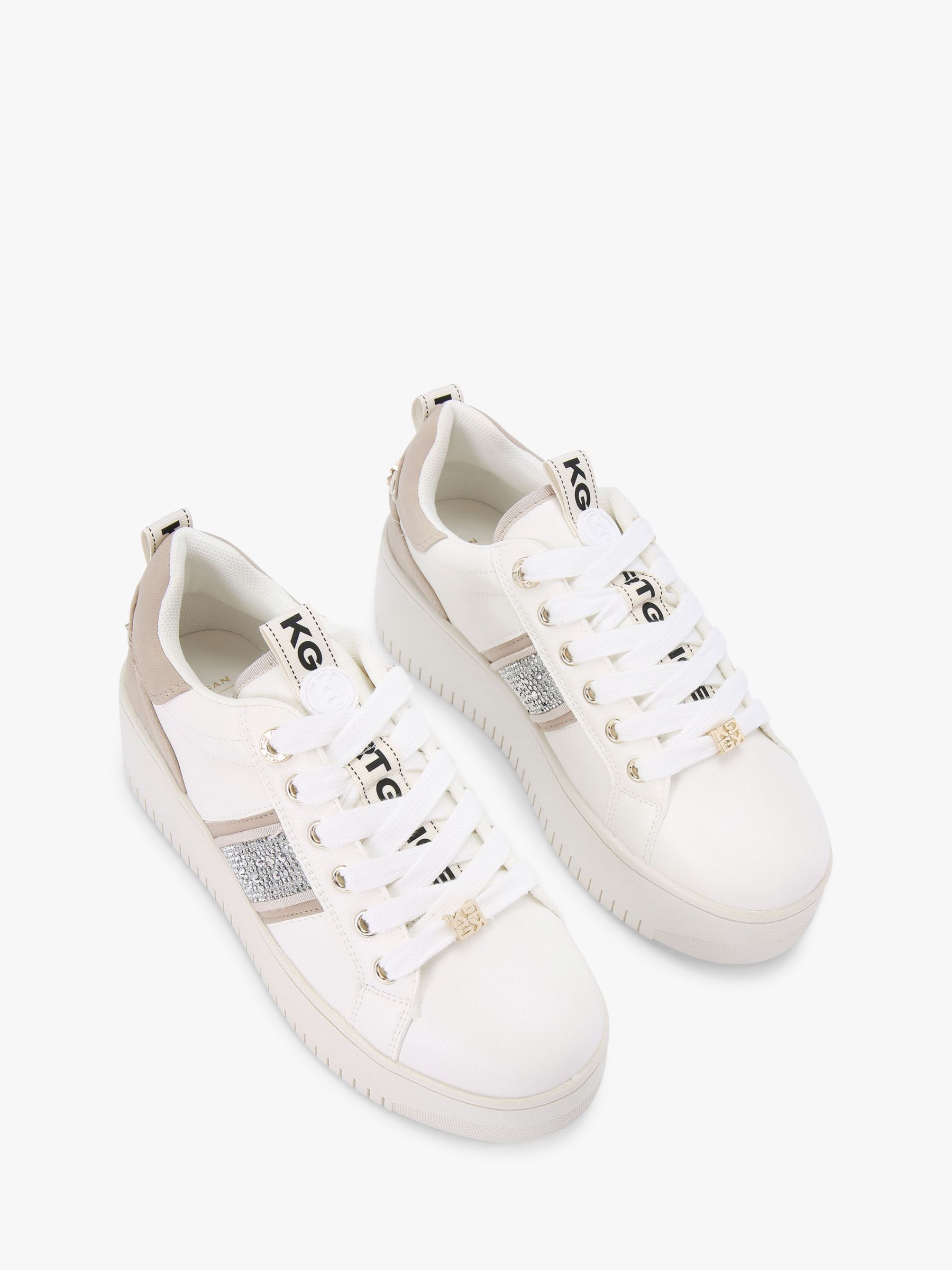 Kurt geiger sales flatform trainers