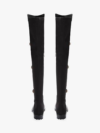 Kurt Geiger London Shoreditch Leather Over The Knee Boots, Black