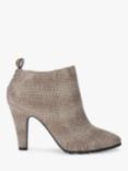 Kurt Geiger London Shoreditch Fabric Shoe Boots, Natural Beige