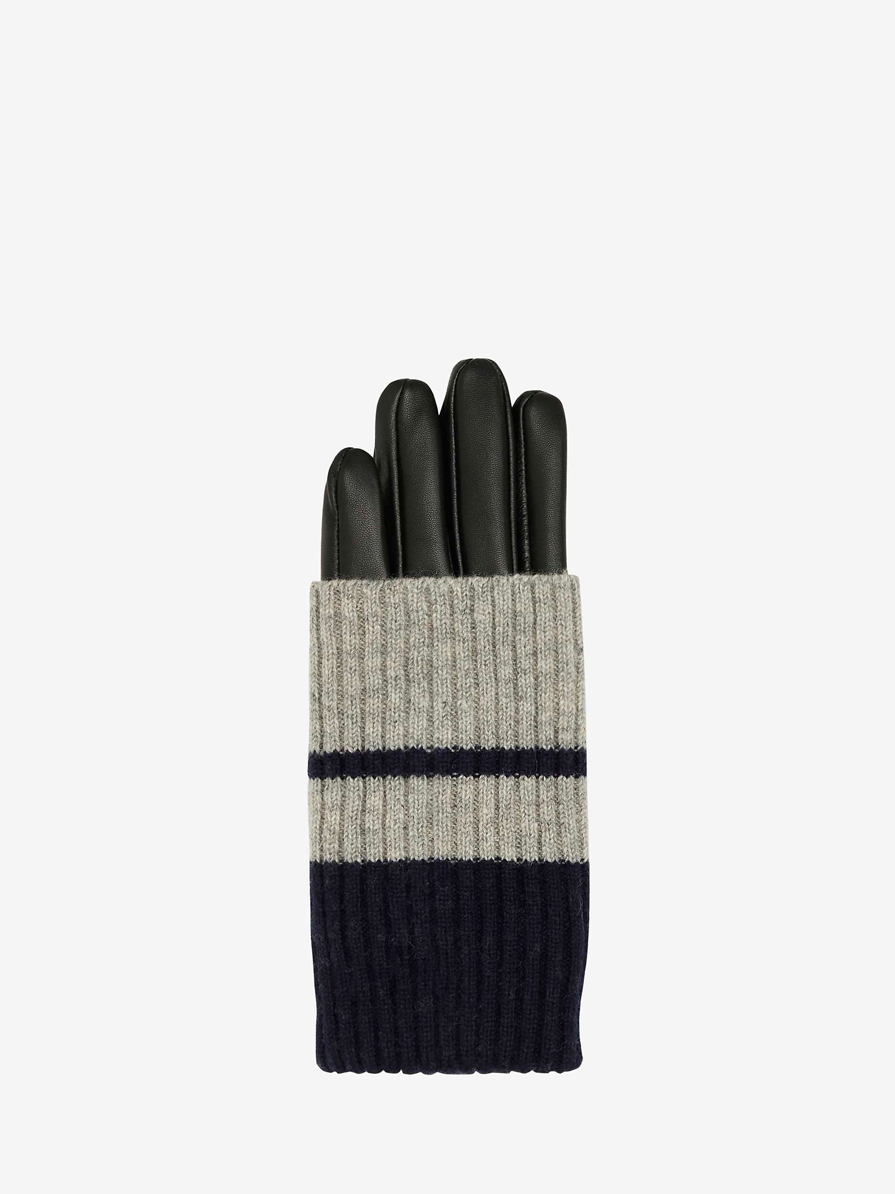 Buy Unmade Copenhagen Lavada Stripe Leather Gloves Online at johnlewis.com