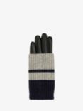 Unmade Copenhagen Lavada Stripe Leather Gloves