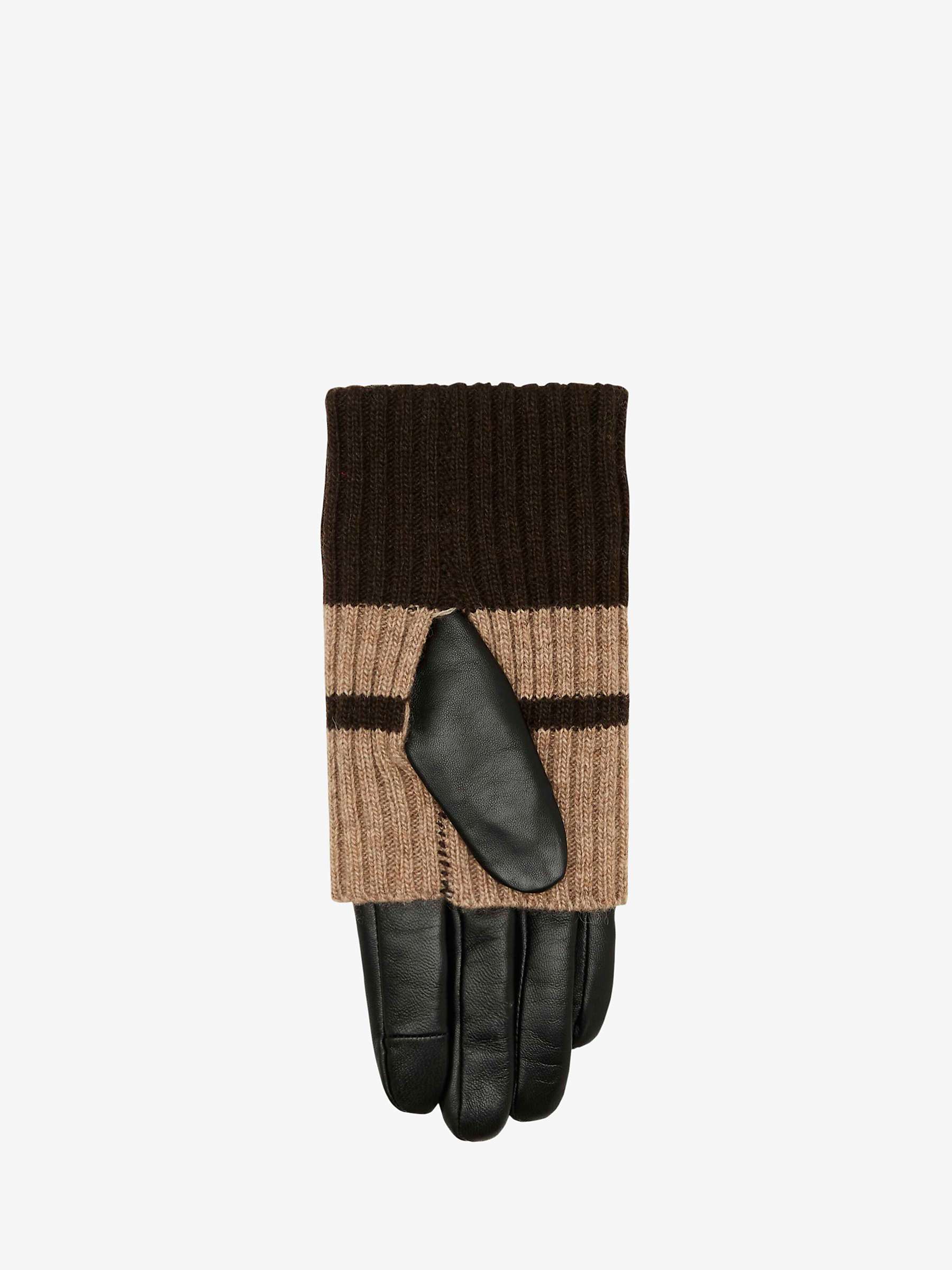 Buy Unmade Copenhagen Lavada Stripe Leather Gloves Online at johnlewis.com