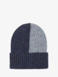 Unmade Copenhagen Larna Colour Block Wool Blend Beanie Hat