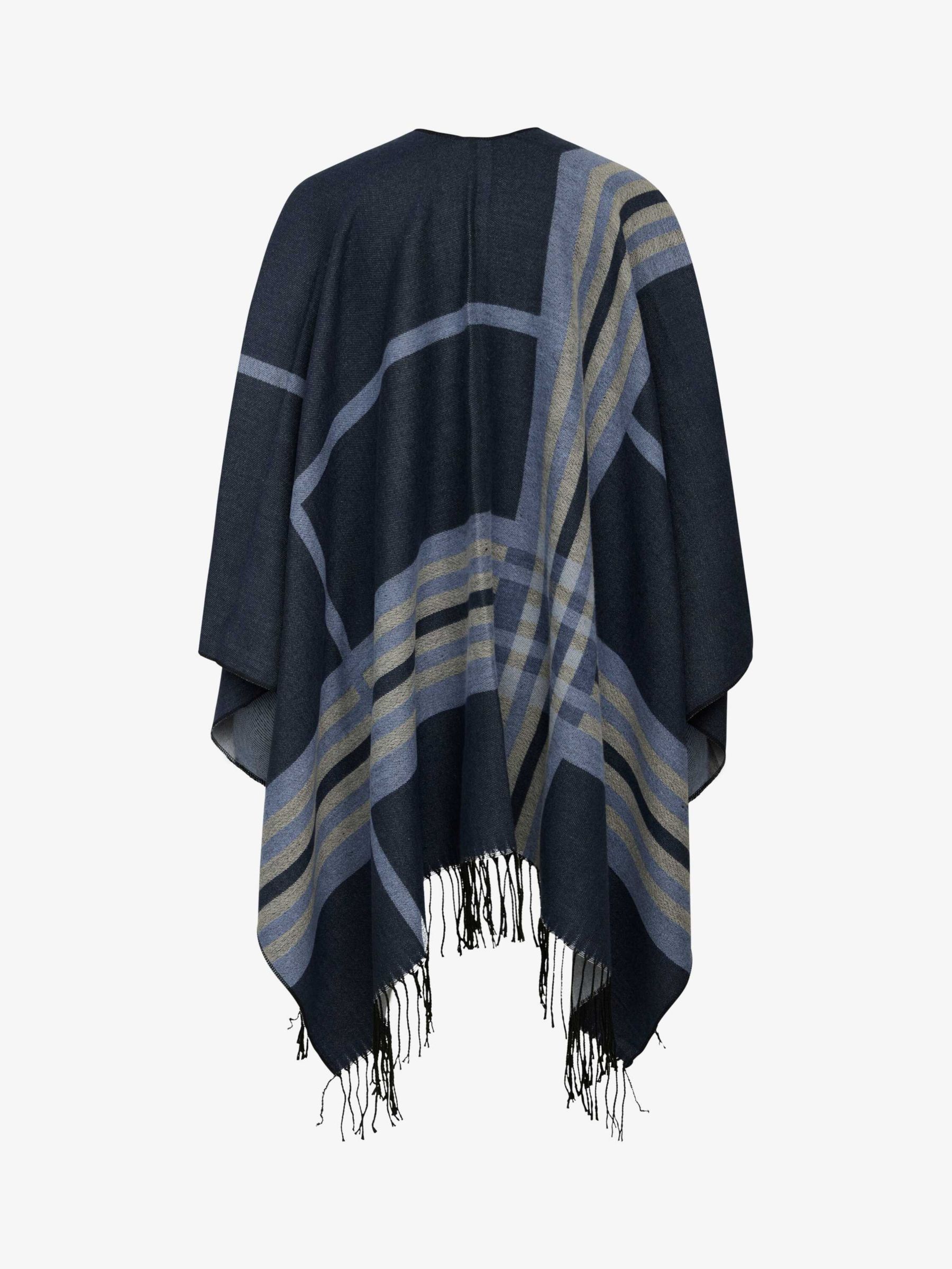 Unmade Copenhagen Checked Poncho at Lewis & Partners