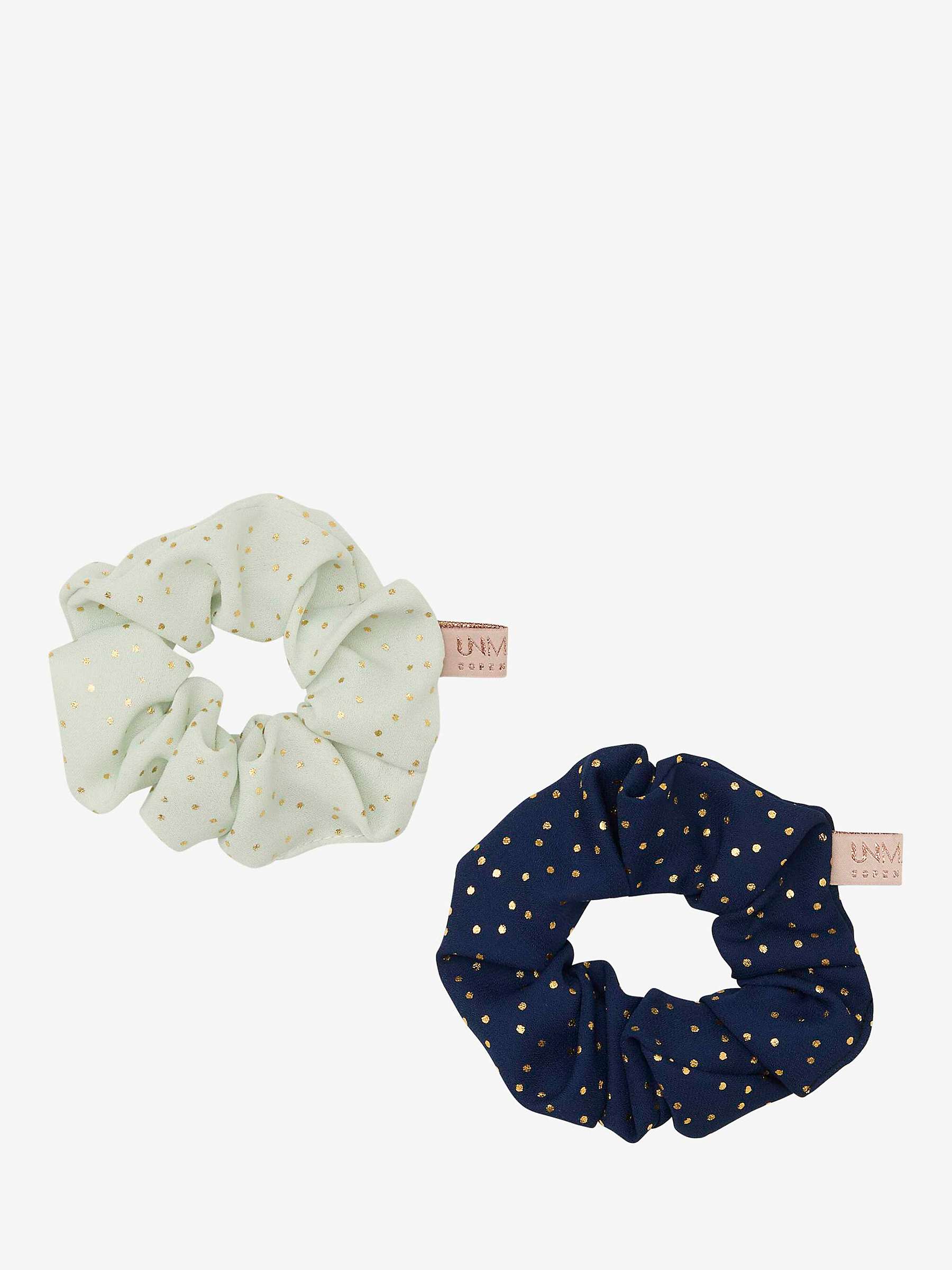 Buy Unmade Copenhagen Vicca Spot Print Scrunchies, Pack of 2 Online at johnlewis.com