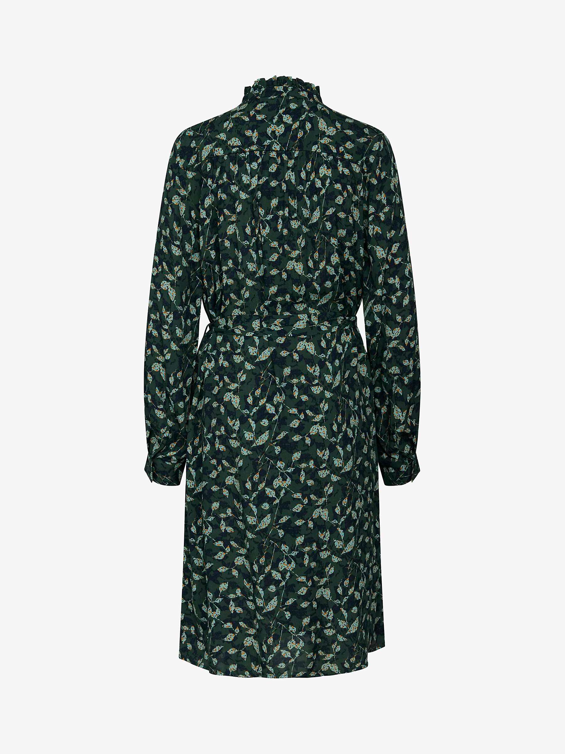 Buy Noa Noa Lona Belted Dress, Print Green/Blue Online at johnlewis.com