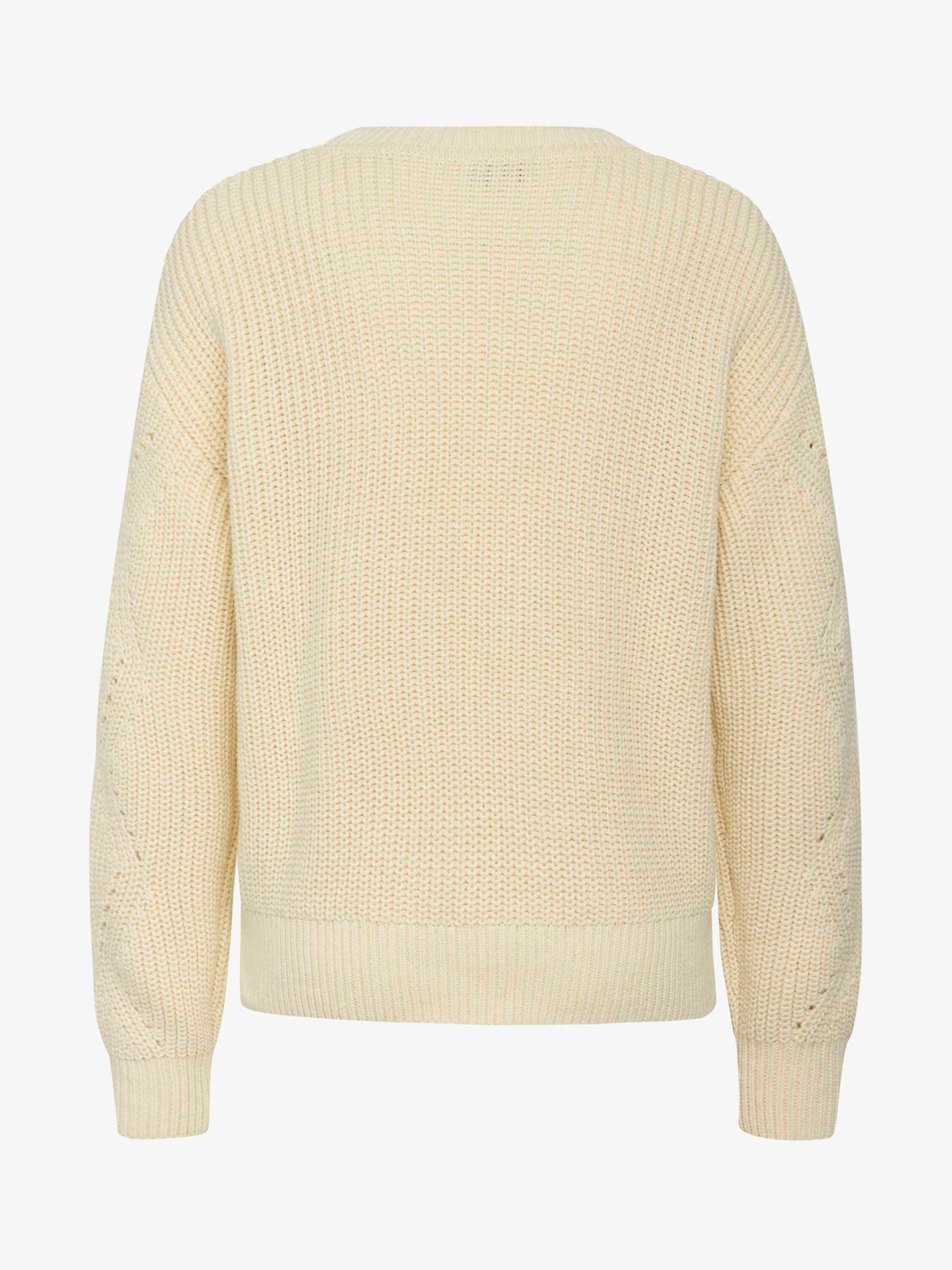 Noa Noa Mathilde Pullover Jumper, Light Sand at John Lewis & Partners