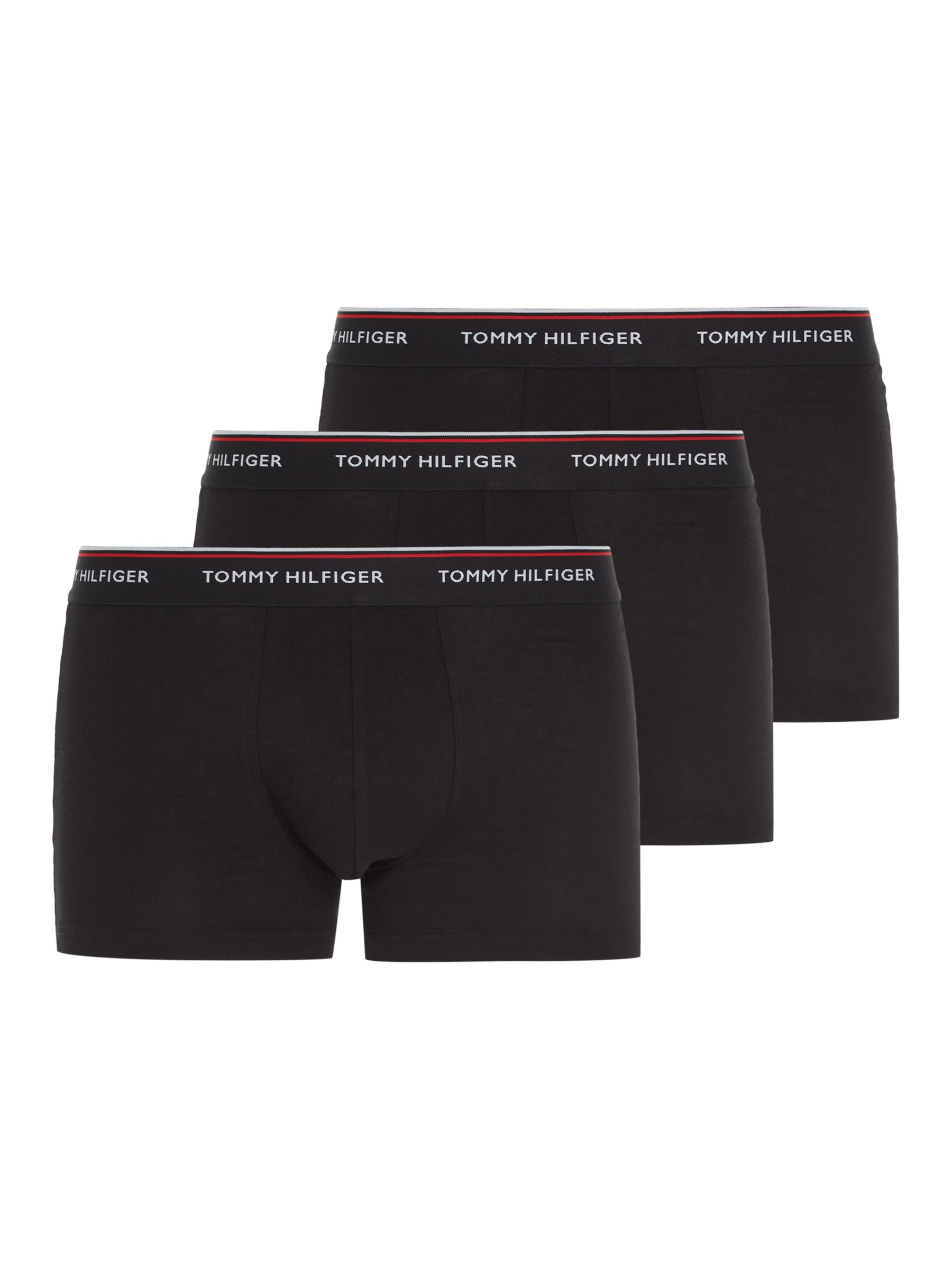 Tommy Hilfiger Essential Cotton Boxer Briefs - Black - Red
