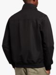 Lyle & Scott Fleece Lined Funnel Neck Jacket, Jet Black