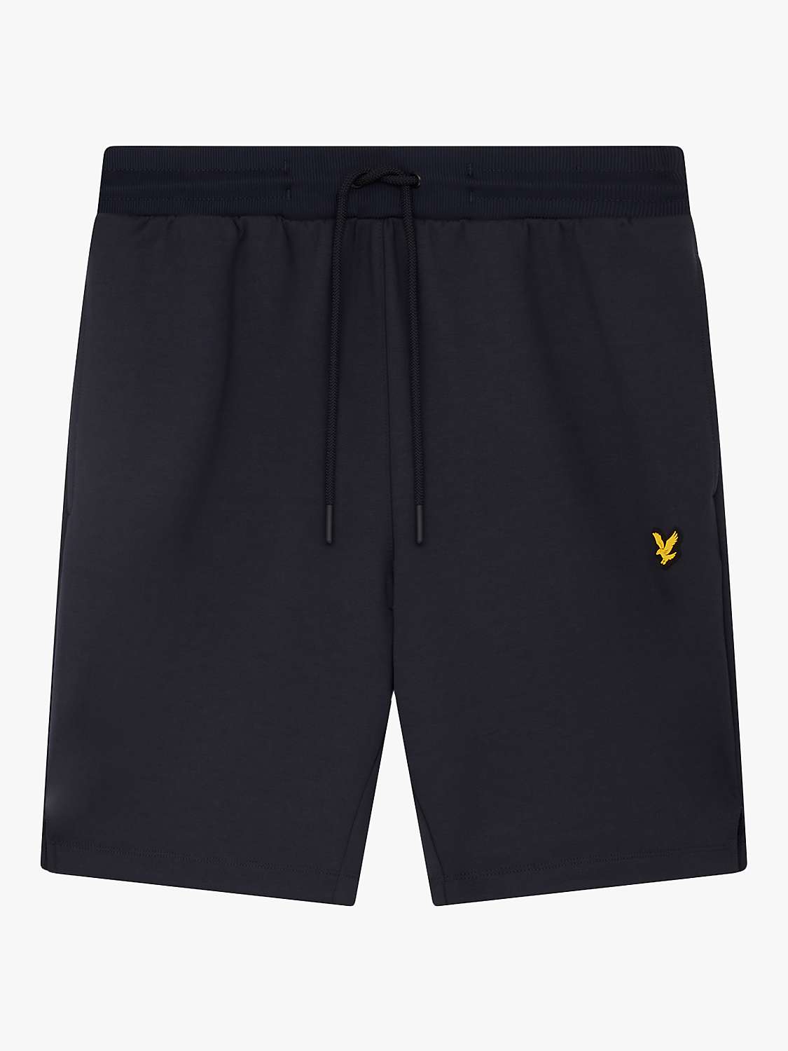 Buy Lyle & Scott Plain Fleece Shorts, Dark Navy Online at johnlewis.com