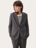 Part Two Taylors Blazer, Grey Flannel Melange