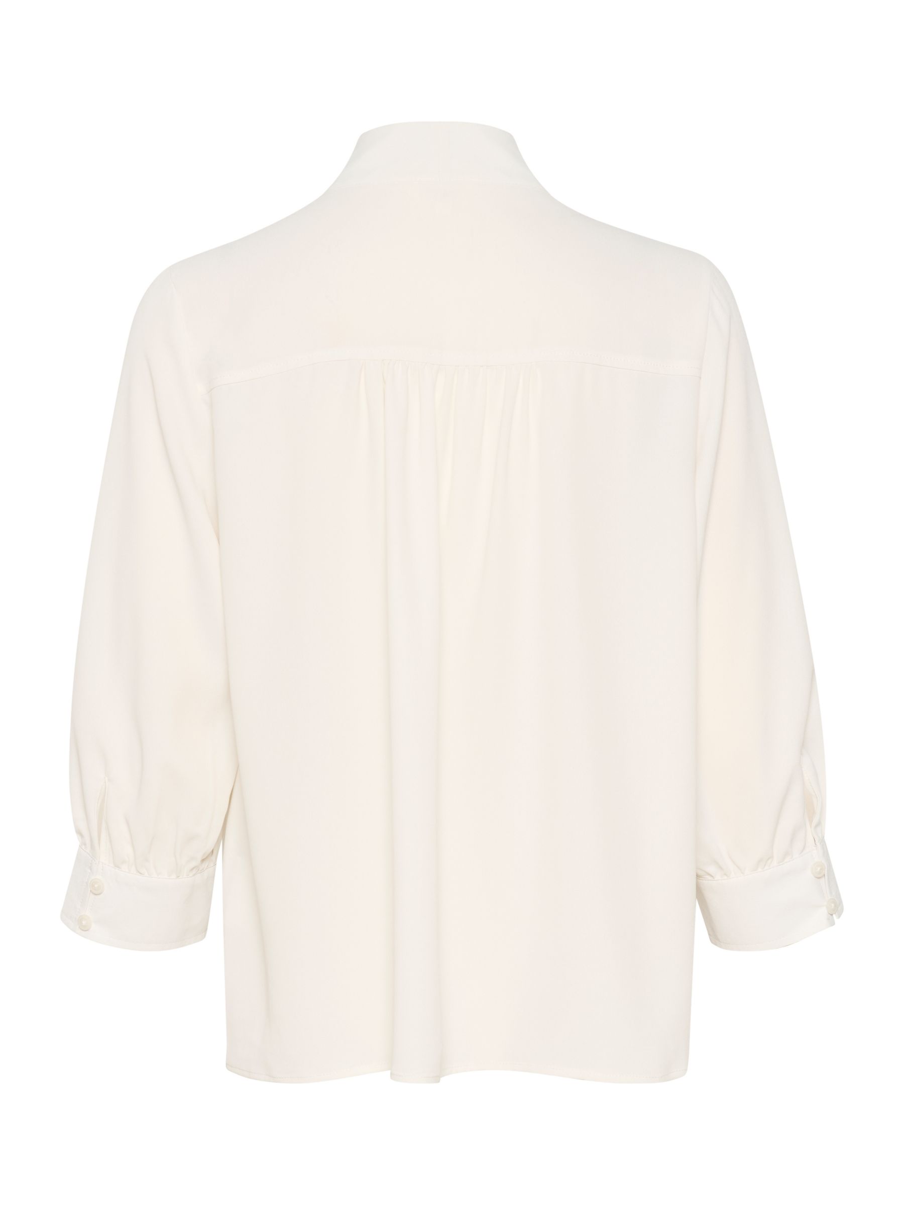 Part Two Alena 3/4 Sleeve Relaxed Fit Blouse, Coconut Milk at John ...