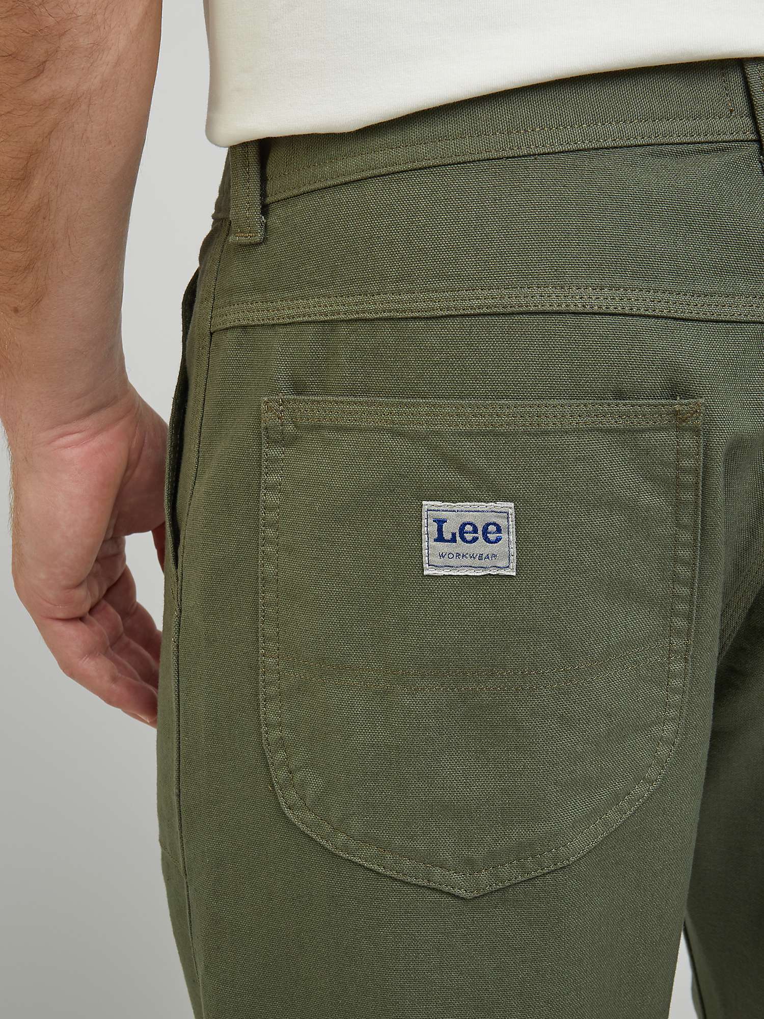 Buy Lee Cotton Blend Fatigue Pants Online at johnlewis.com