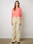 Gerard Darel Anna Cotton Blend Jeans, Natural