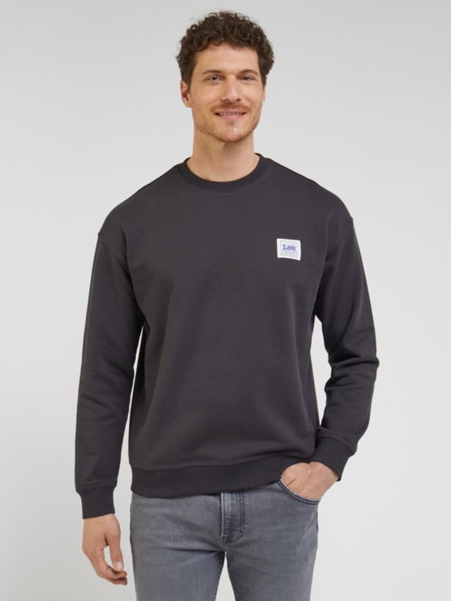 Lee Workwear Cotton Sweatshirt, Washed Black, S