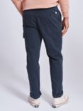 Aubin Elsham Cotton Cargo Trousers, Khaki, Navy