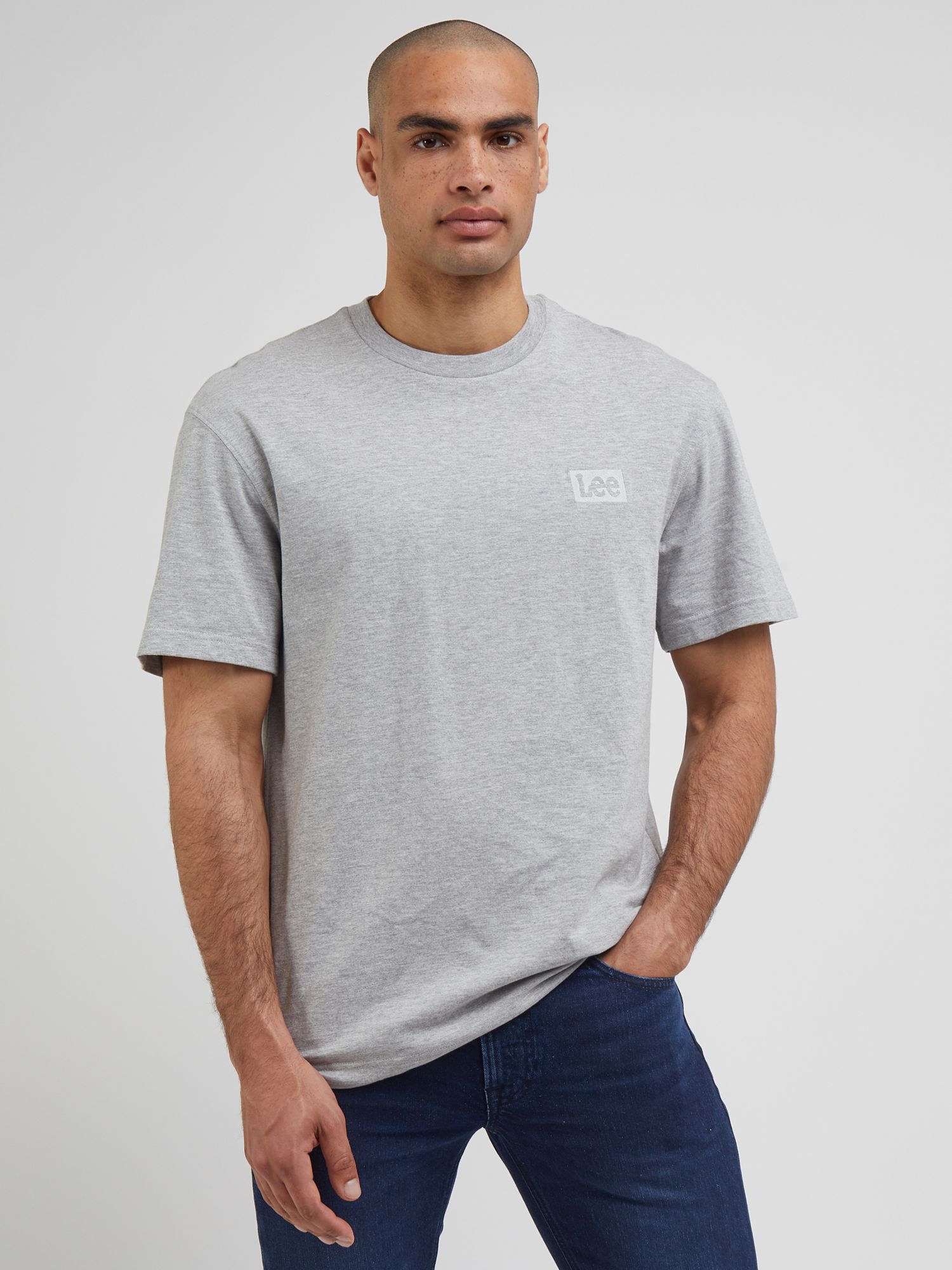 Loose T-Shirt, Grey at Lewis Partners