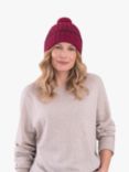 Celtic & Co. Lambswool Bobble Hat, Anemone