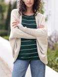 Celtic & Co. Cocoon Lambswool Cardigan, Oatmeal