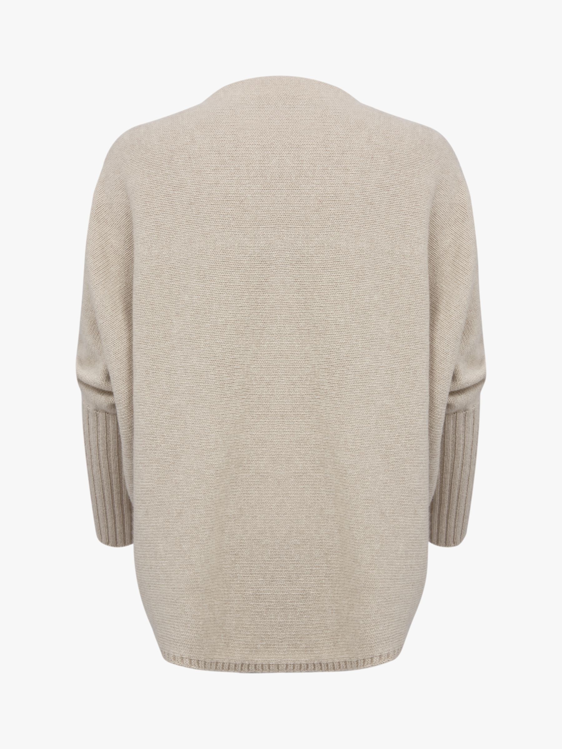 Buy Celtic & Co. Cocoon Lambswool Cardigan, Oatmeal Online at johnlewis.com