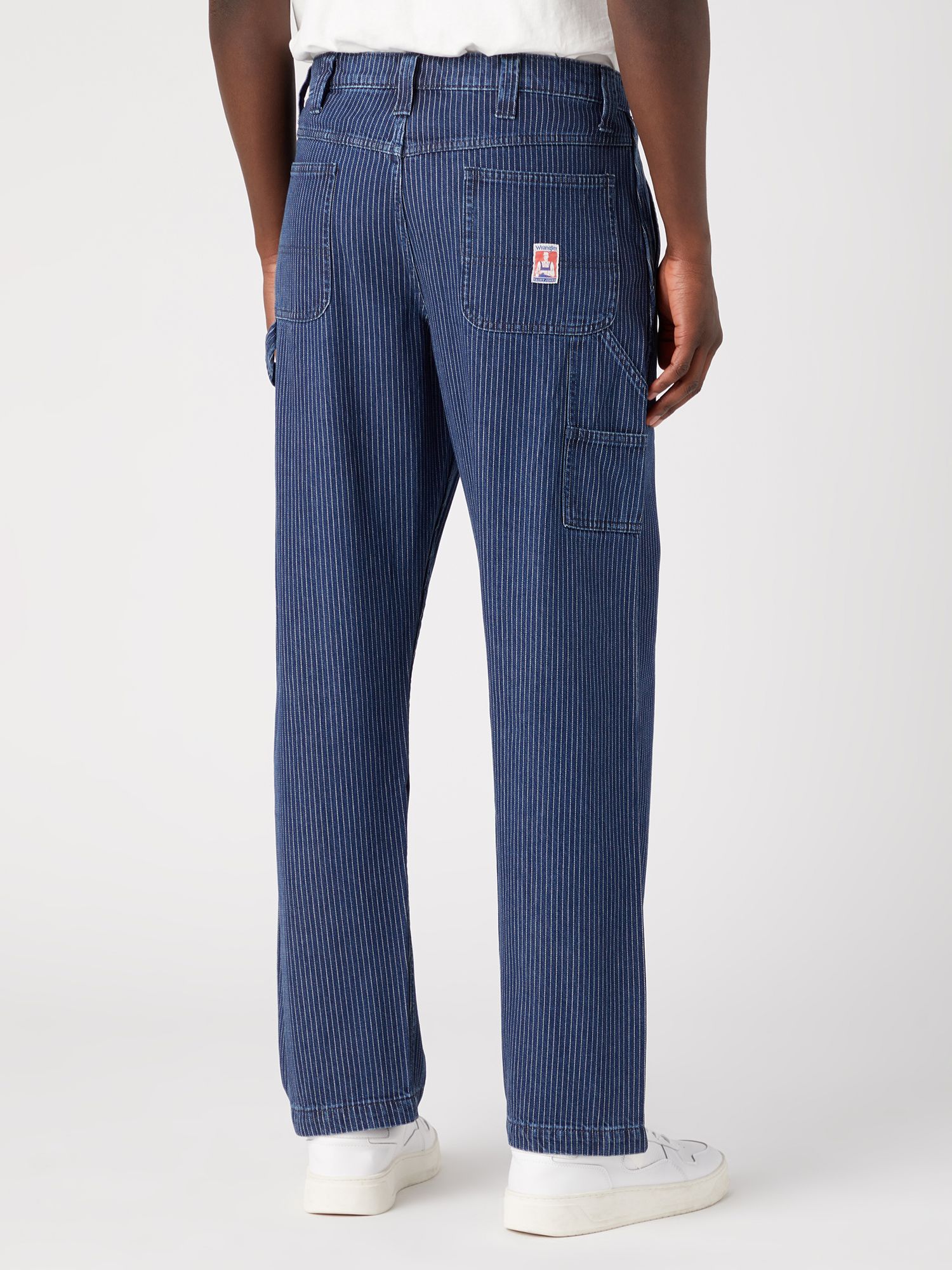 Wrangler Casey Relaxed Fit Carpenter Jeans, Blue at John Lewis & Partners