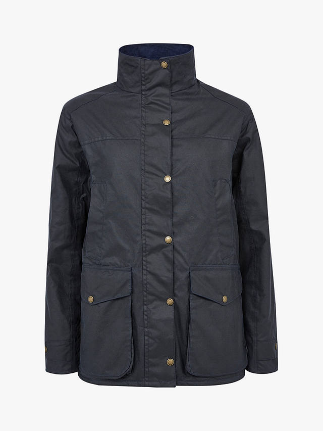 Celtic & Co. Waxed Cotton Jacket, Dark Navy