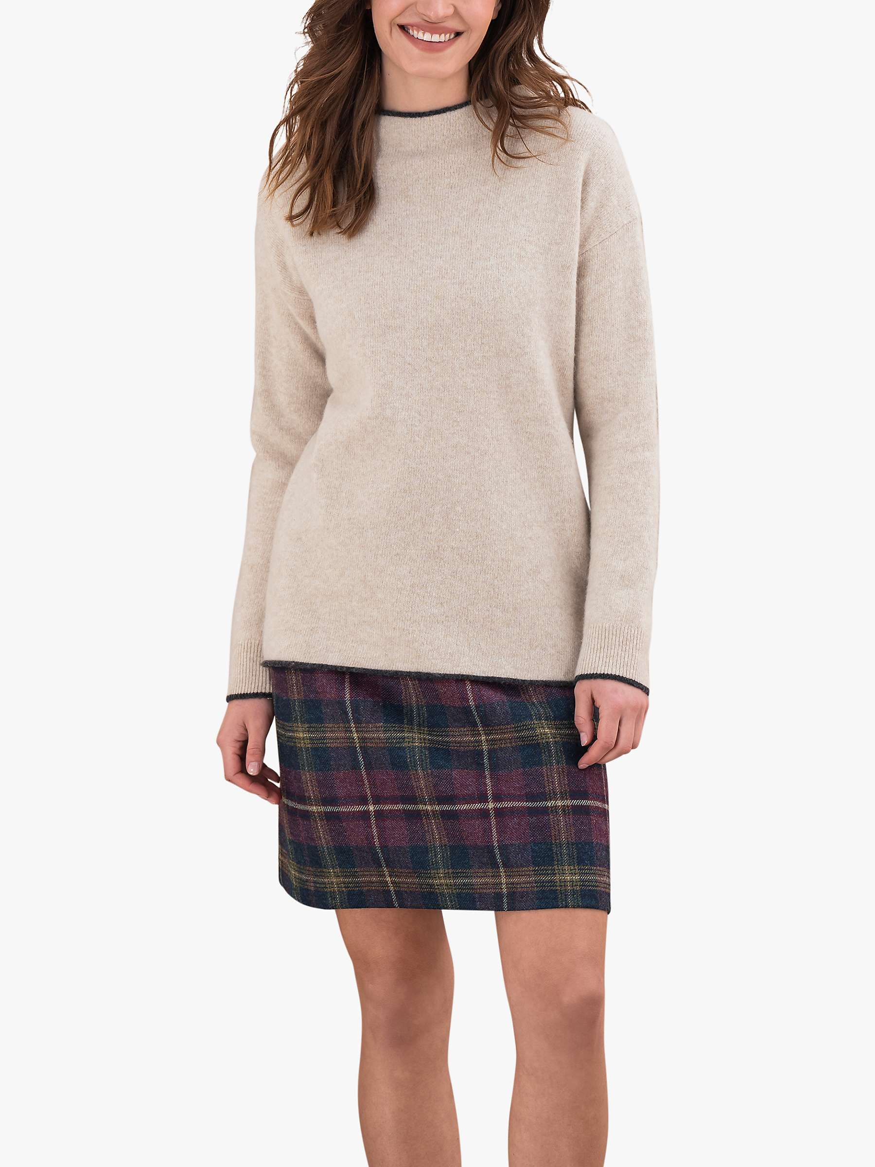 Buy Celtic & Co. Celt Wool Mini Skirt, Multi Online at johnlewis.com