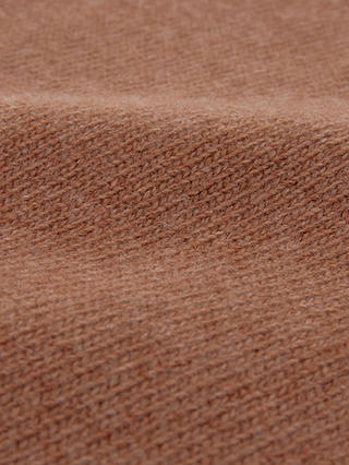 Celtic & Co. Collared Slouch Wool Jumper, Rust