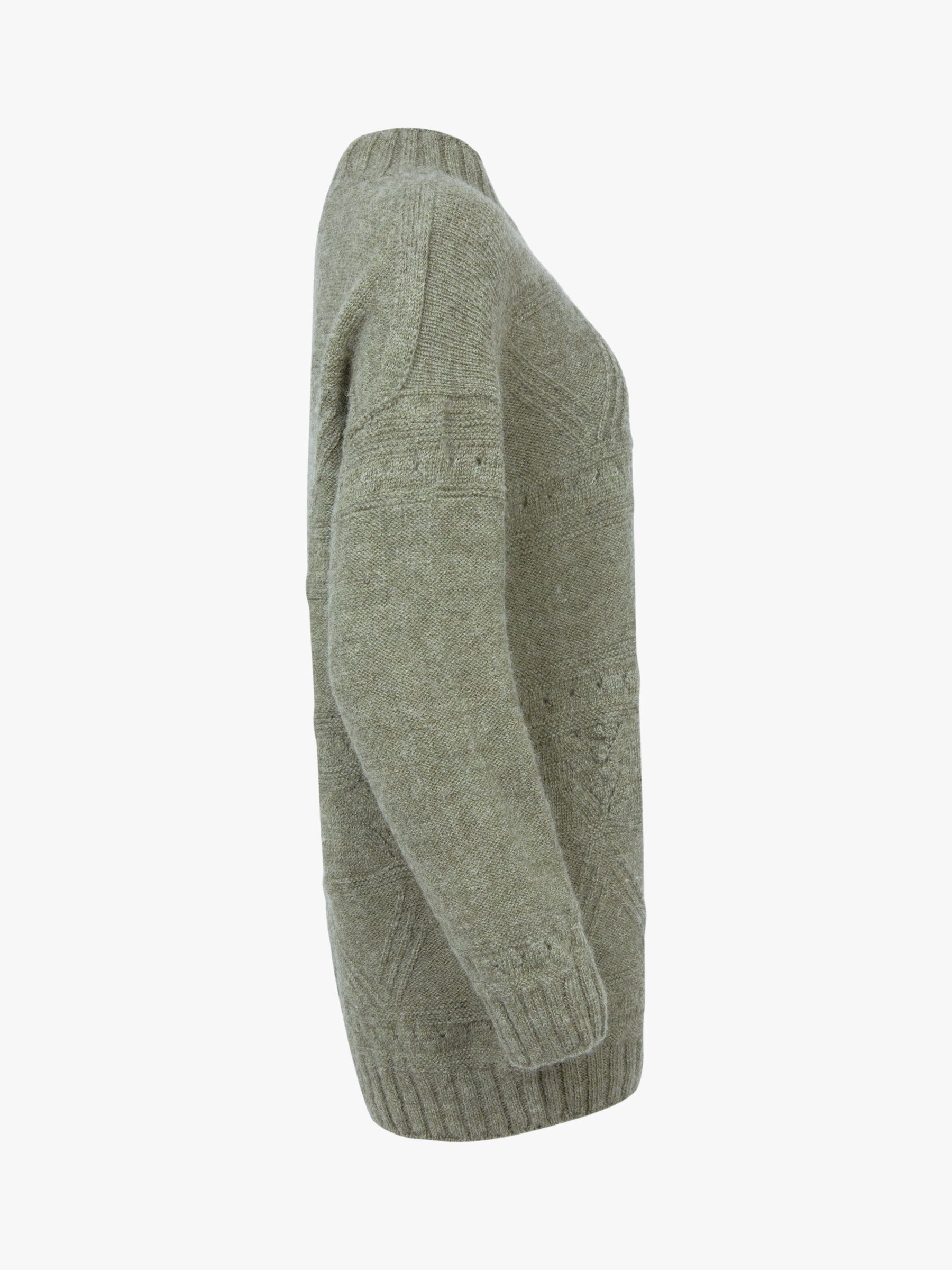 British Wool Pointelle Sweater