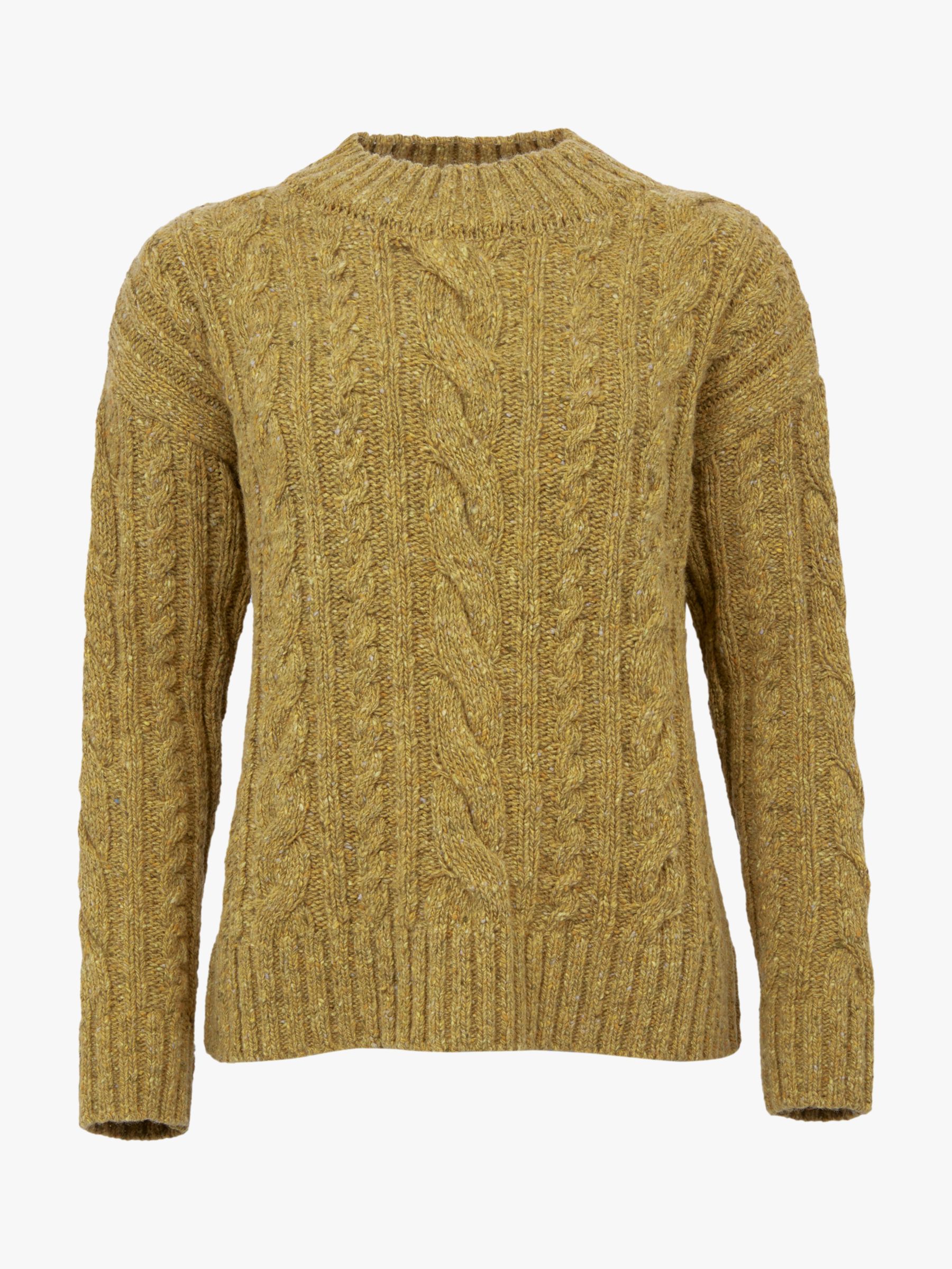 Buy Celtic & Co. Donegal Cable Crew Jumper Online at johnlewis.com