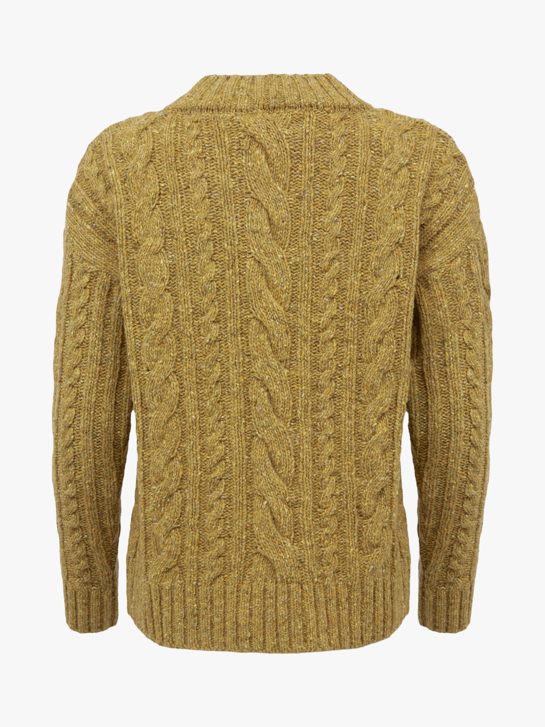 Buy Celtic & Co. Donegal Cable Crew Jumper Online at johnlewis.com