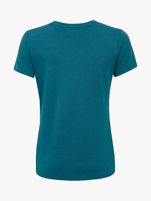 Celtic & Co. Organic Cotton Short Sleeve Crew T-Shirt, Icelandic Blue