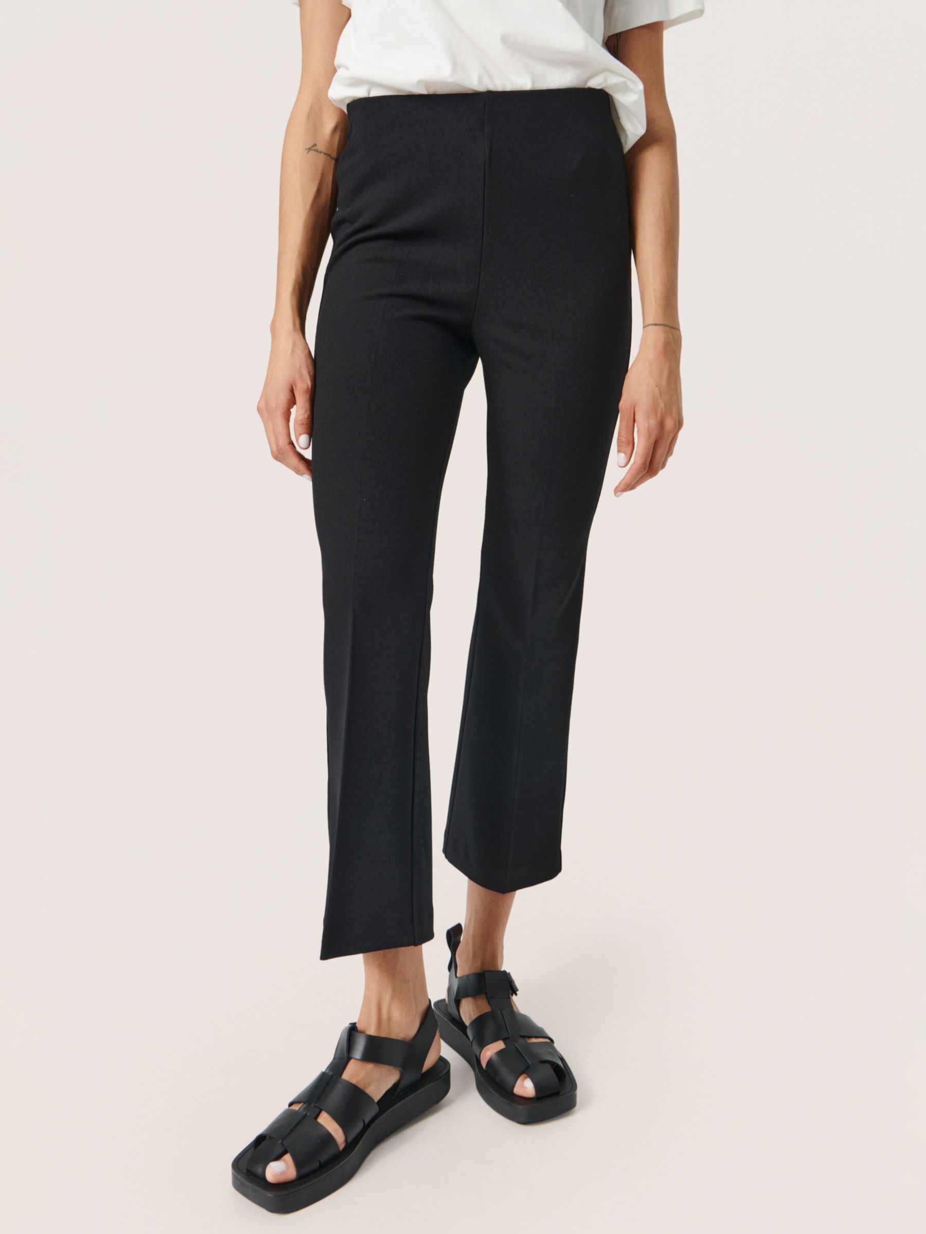 Women's Trousers & Leggings - Soaked In Luxury, Black