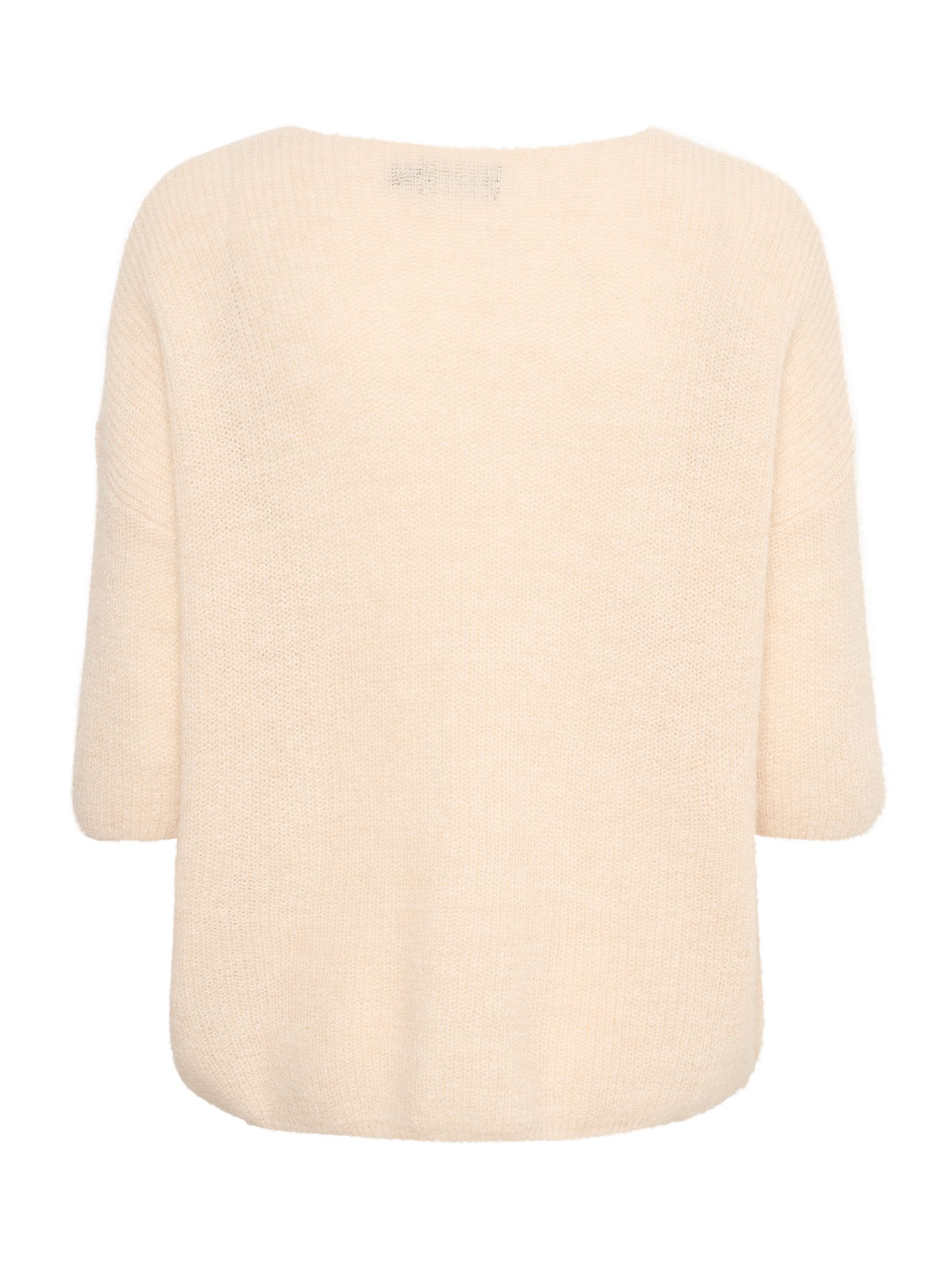 Soaked In Luxury Tuesday Relaxed Jumper, Sandshell, S