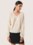 Women's Knitwear - V-Neck, Neutrals