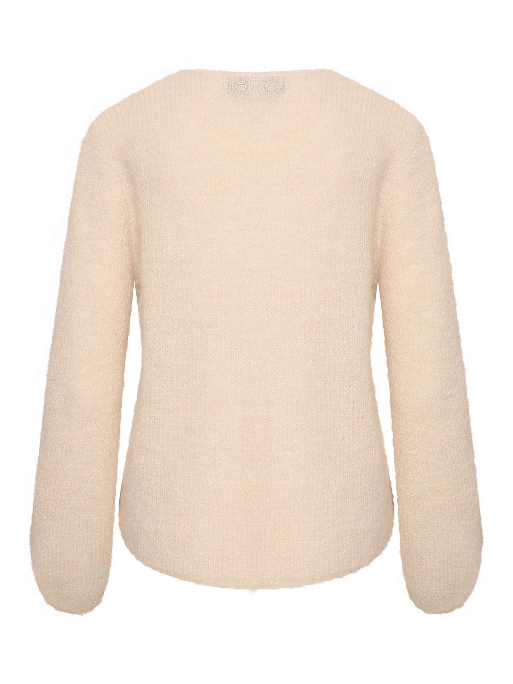 Buy Soaked In Luxury Tuesday Long Sleeve V-Neck Wool Jumper Online at johnlewis.com