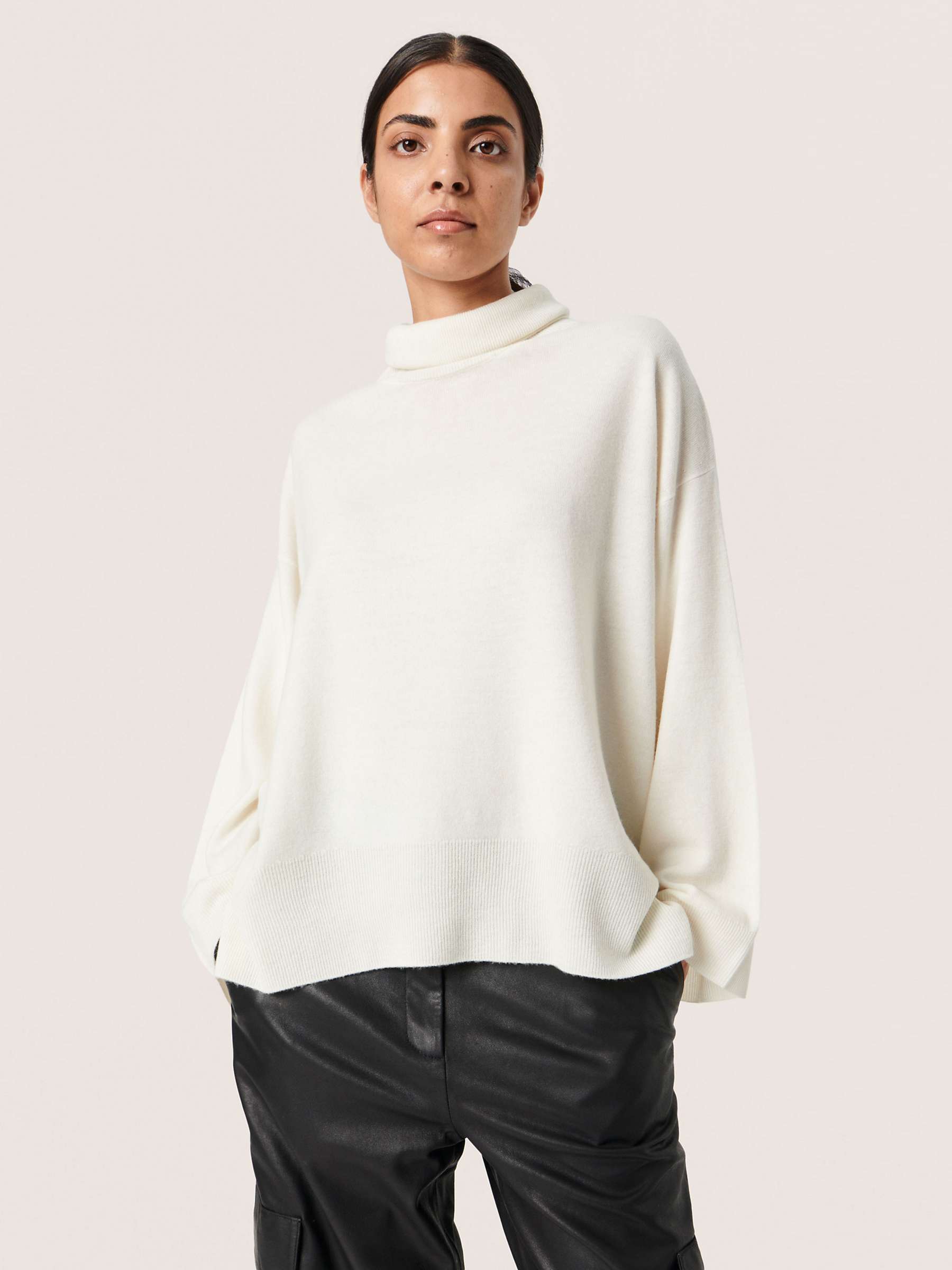 Buy Soaked In Luxury Molina Loose Fit Rollneck Jumper Online at johnlewis.com
