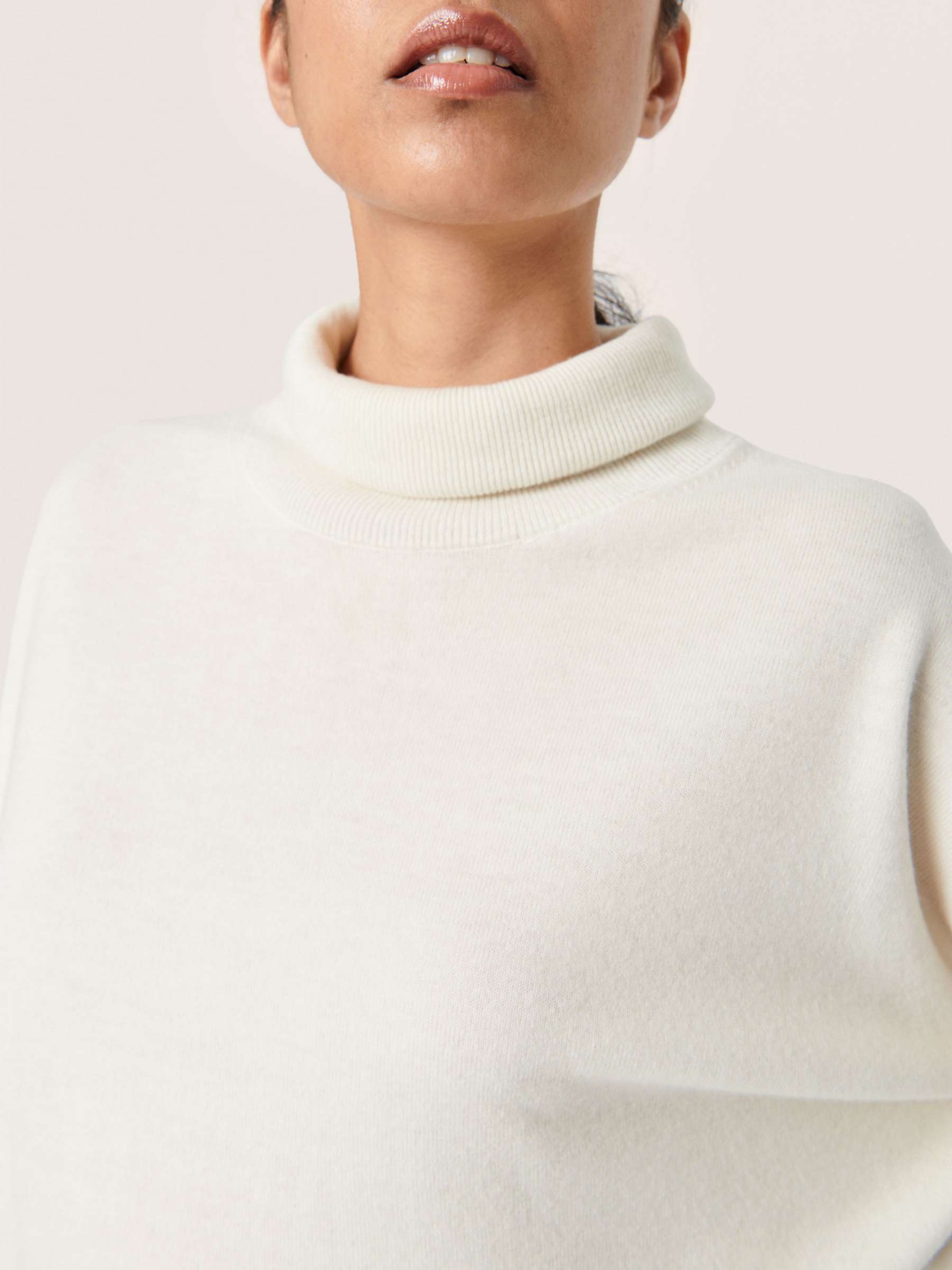 Buy Soaked In Luxury Molina Loose Fit Rollneck Jumper Online at johnlewis.com