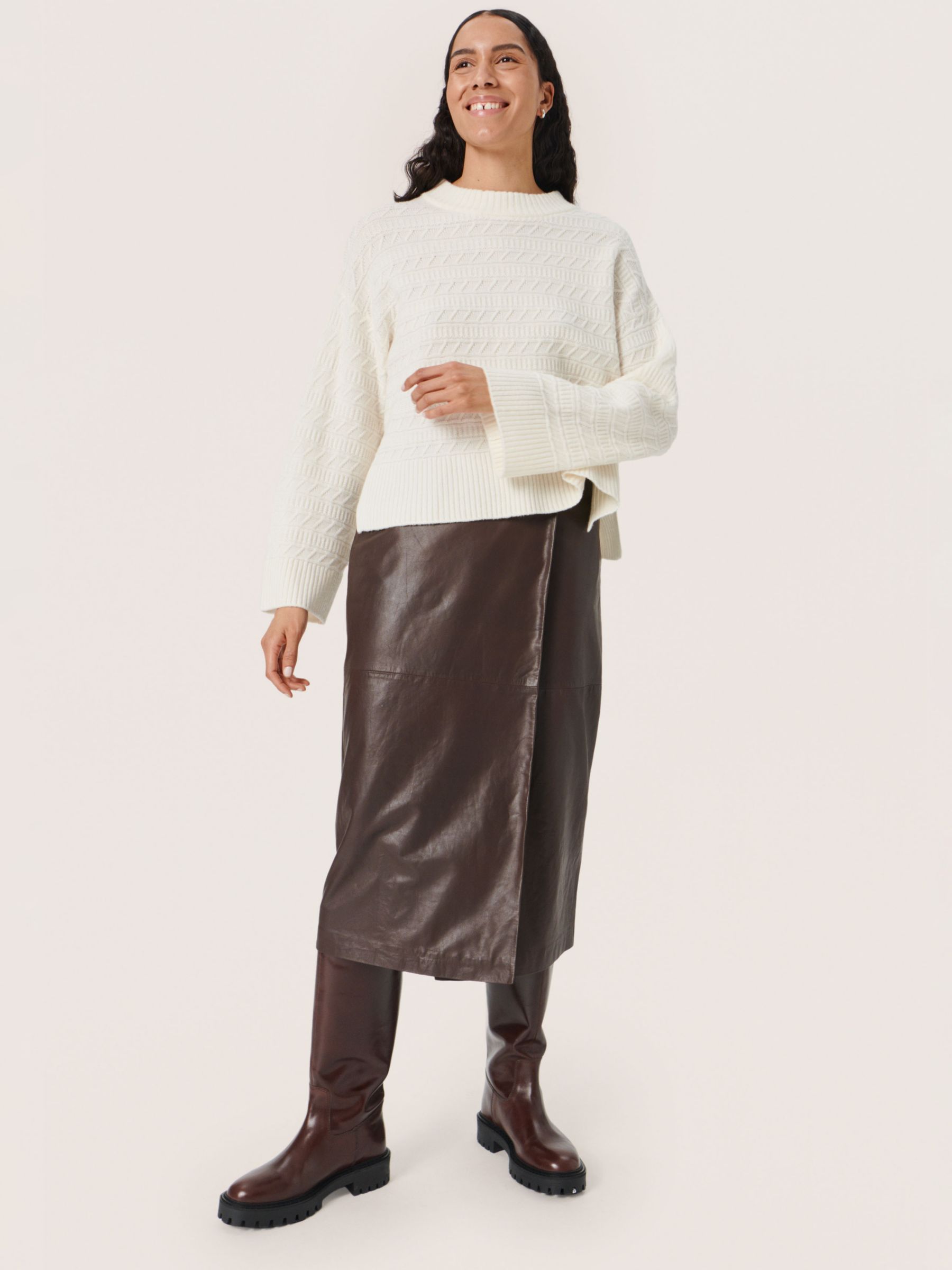 Buy Soaked In Luxury Molina Oversized Jumper Online at johnlewis.com