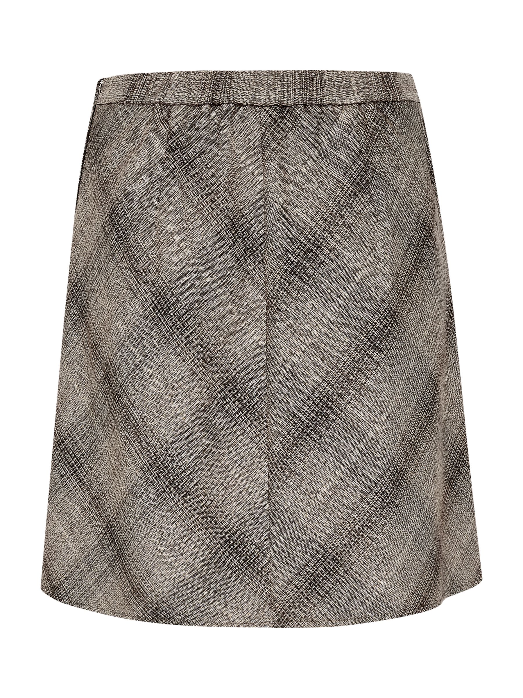 Buy Soaked In Luxury Storie Ecovero Blend Yara Skirt, Hot Fudge Checks Online at johnlewis.com